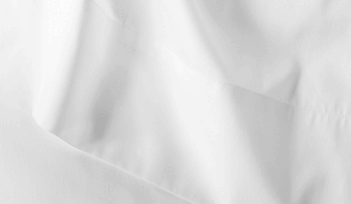 GIF of organic cotton percale fabric texture