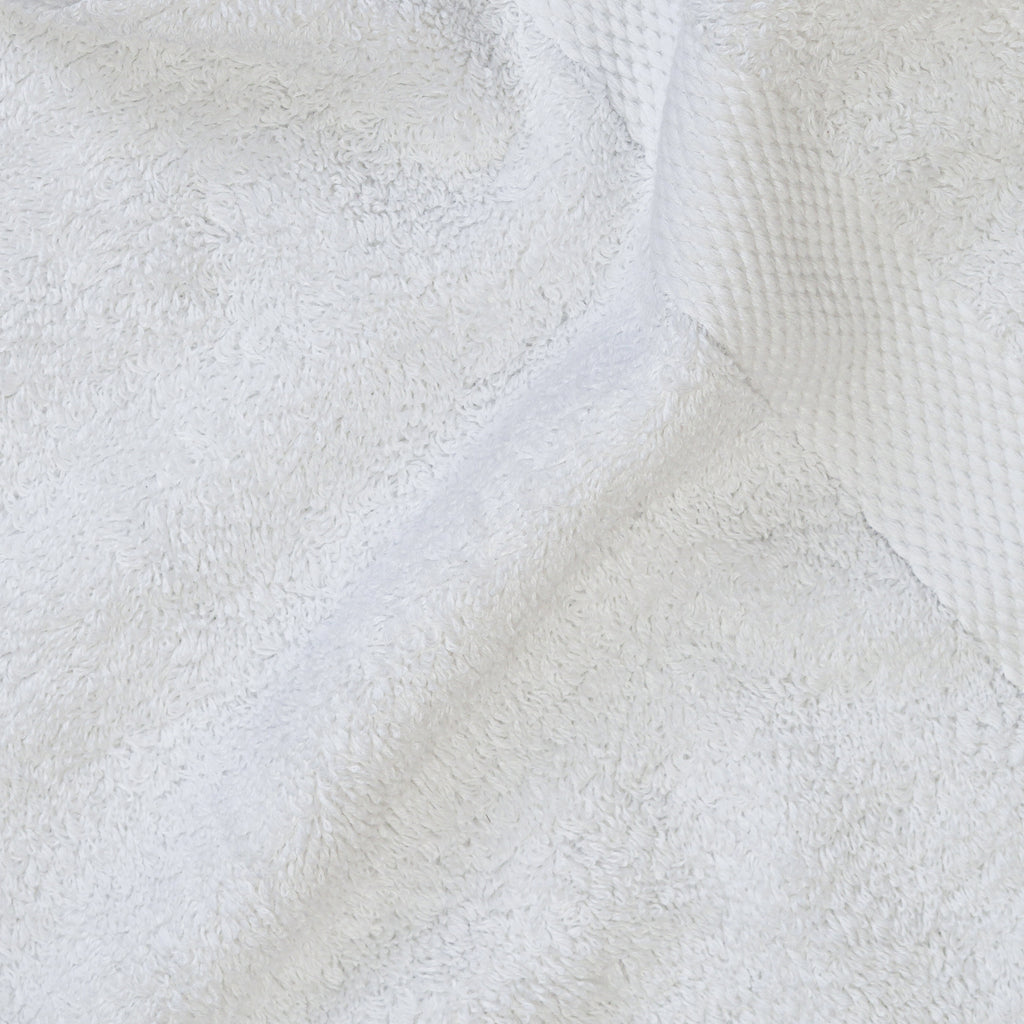 White Plush Washcloths (Pair) - Slide 2
