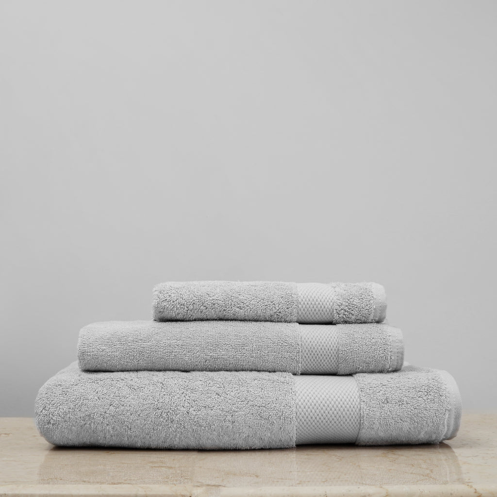 Gray Plush Bath Towels Starter Set - Slide 1 